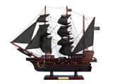 Wooden Blackbeards Queen Annes Revenge Model Pirate Ship 20in.