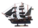Wooden Calico Jacks The William Model Pirate Ship 20in.