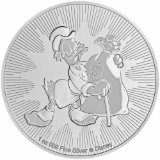 2018 1 oz Niue Disney Scrooge McDuck Silver Coin