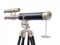 Floor Standing Brushed Nickel With Leather Griffith Astro Telescope 50in.