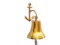 Brass Hanging Anchor Bell 21in.