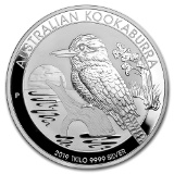 Australian Kookaburra Kilo Silver 2019
