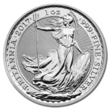 Uncirculated Silver Britannia 1 oz 2017