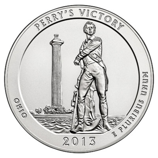 2013 Silver 5oz. Perrys Victory ATB