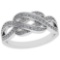 0.26 Ctw VS/SI1 Diamond 14K White Gold Ring