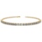 1.38 Ctw I2/I3 Diamond 10k Yellow Gold Bracelet