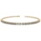 1.38 Ctw I2/I3 Diamond 10k Yellow Gold Bracelet