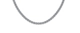 2.82 Ctw SI2/I1 Diamond 14K White Gold Necklace