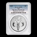 2020 Niue 1 oz Silver $2 Star Wars: Mythosaur MS-70 PCGS (FS)