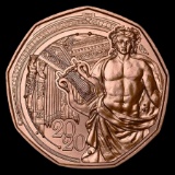 2020 Austria Copper ?5 New Year's 150th Anniversary Musikverein