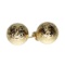 14k Yellow Gold 10mm Ball Stud Earrings