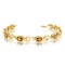 14K Yellow Gold Oval Citrine Bracelet 5.12 CTW