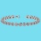 Certified 4.59 Ctw SI1/I2 Diamond 18K White Gold Bracelet