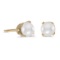 4 mm Pearl Stud Earrings in 14k Yellow Gold