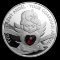 2019 Niue 1 oz Silver Crystal Coin Guardian Angel