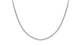 2.24 Ctw SI2/I1 Diamond 14K White Gold Necklace