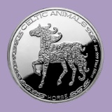 2020 Republic of Chad 1 oz Silver Celtic Animals: Horse