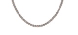 2.82 Ctw SI2/I1 Diamond 14K Rose Gold Necklace