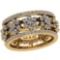 2.47 Ctw VS/SI1 Diamond 14K Yellow Gold Ring