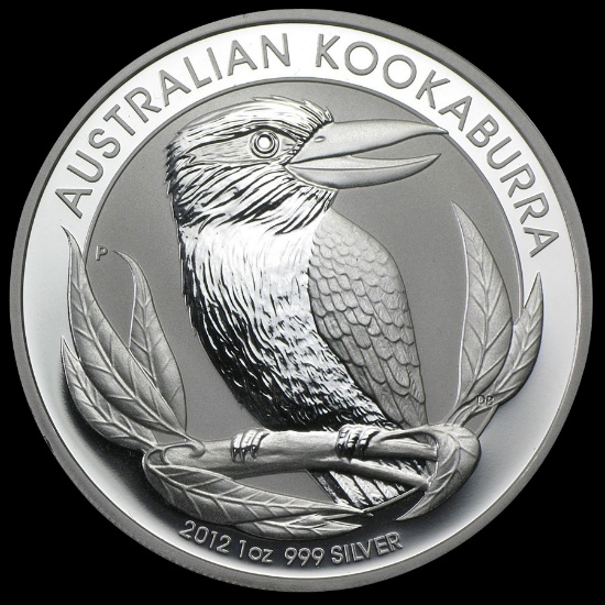 Australian Kookaburra 1 oz. Silver 2012