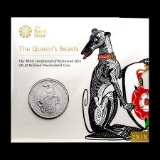 2021 Great Britain QB The White Greyhound BU (w/Display Card)