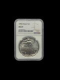 Certified Uncirculated Silver Eagle 1990 MS69