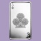 10 oz Silver Bar - Ace of Clubs