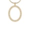 0.62 Ctw VS/SI1 Diamond 14K Yellow Gold Necklace