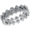 2.50 Ctw SI2/I1 Diamond 14K White Gold Band Ring