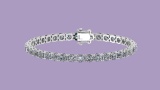 5.00 Ctw VS/SI1 Diamond Tennis Bracelet 14K White Gold Gold