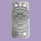 10 oz Silver Bar - Aztec Calendar