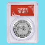 2020 Niue 1 oz Silver $2 Celestial Animal Phoenix MS-69 PCGS (FS)