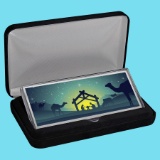 4 oz Silver Colorized Bar - Starry Night Nativity