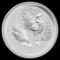 2017 Australia 1/2 oz Silver Lunar Rooster