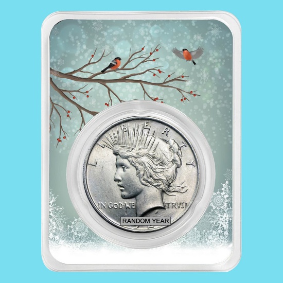 1922-1935 Peace Silver Dollar Snowy Birds BU (Random Year)