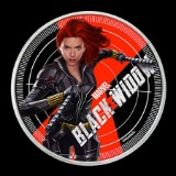 2020 Fiji 1 oz Silver Black Widow Proof