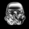 Collectible Star Wars Stormtrooper Helmet UHR 2020 Niue 2 oz Silver