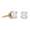 3 mm Petite Pearl Stud Earrings in 14k Yellow Gold