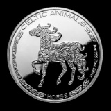 2020 Republic of Chad 1 oz Silver Celtic Animals: Horse