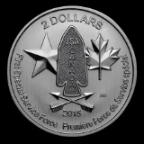 2015 Canada 1/2 oz Silver Devil's Brigade Uncirculated