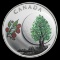 2018 Canada 1/4 oz Silver $3 Thirteen Teachings Raspberry Moon