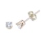 14k Yellow Gold 0.33 Ct Diamond Stud Earrings