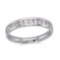 14K White Gold Diamond Diamond Band Ring