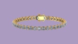 5.00 Ctw VS/SI1 Diamond Tennis Bracelet 14K Yellow Gold Gold