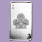 10 oz Silver Bar - Ace of Clubs