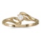 Certified 10k Yellow Gold Pearl Ring