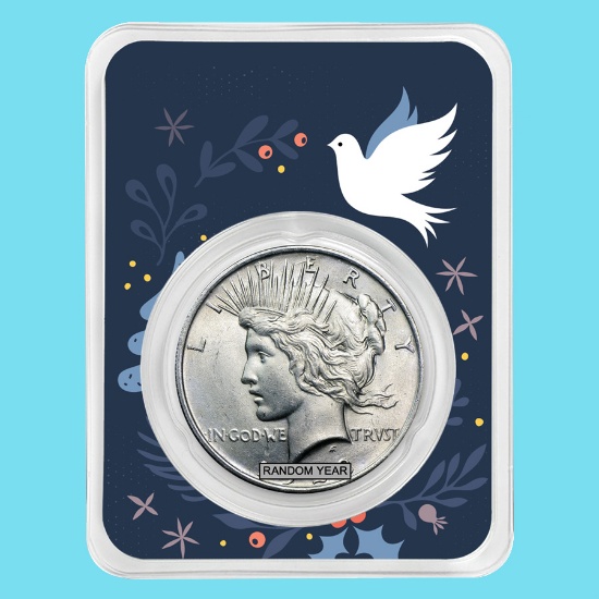 1922-1935 Peace Silver Dollar Dove of Peace BU (Random Year)