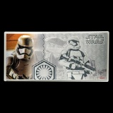 2019 5 g Silver Note Star Wars The Force Awakens Stormtrooper