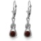1.3 CTW 14K Solid White Gold This Side Earrings