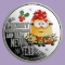 2019 Niue 1 oz Silver $2 Despicable Me: Christmas Minion Proof